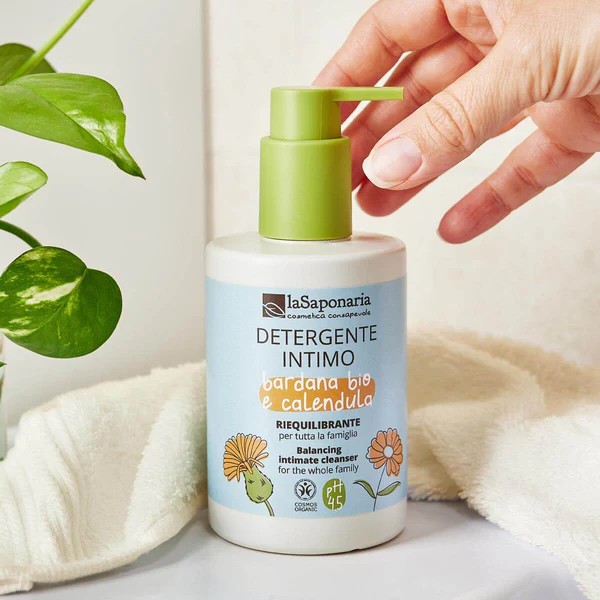 laSaponaria Intimní mycí gel s měsíčkem BIO